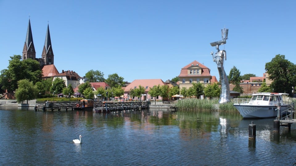 Blick auf Neuruppin im Ruppiner Land