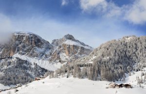 Corvara im Winter
