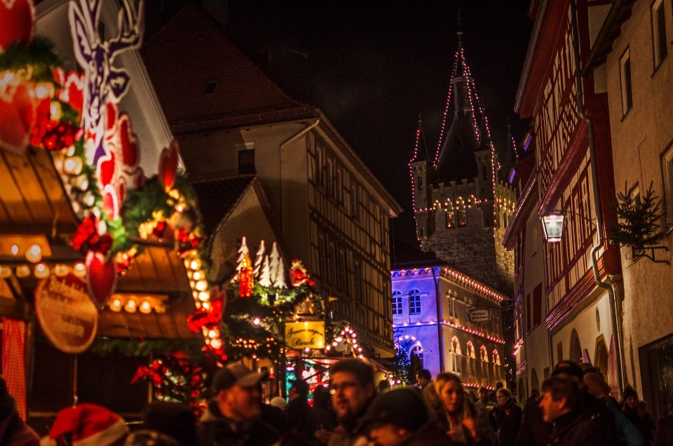 Weihnachtsmarkt Blauer Turm Bad Wimpfen