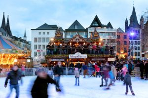 Heimat der Heinzel / Eisbahn auf dem Heumarkt Köln 2014