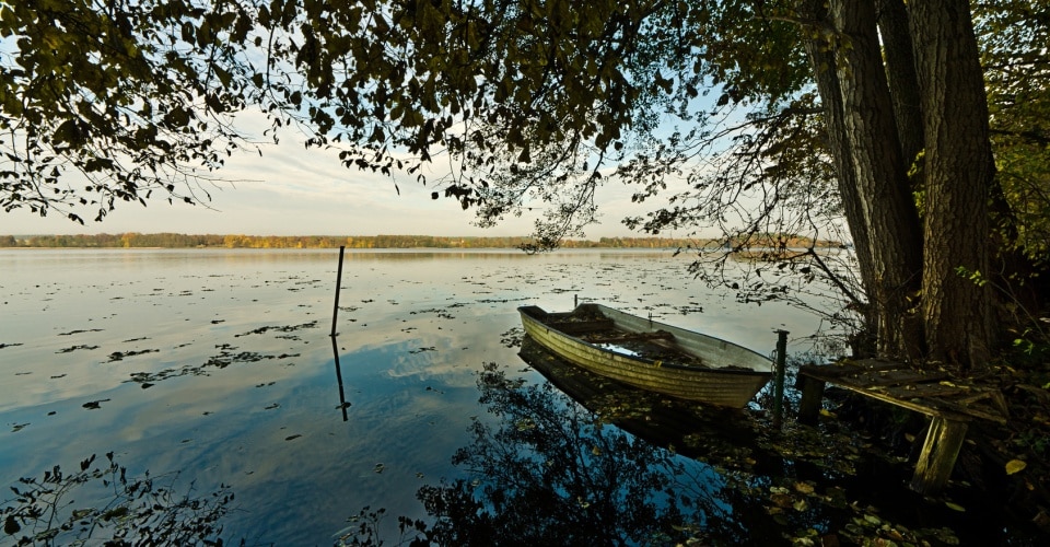 Herbststimmung am Wolletzsee