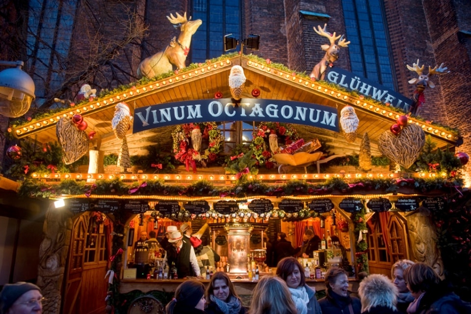 Stand aif dem Weihnachtsmarkt Hannover