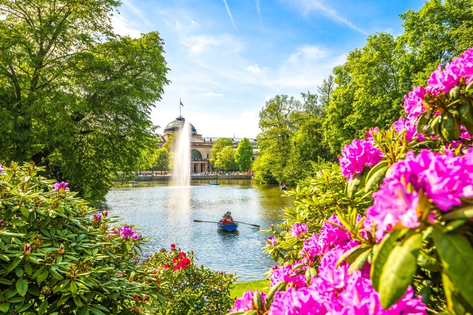Kurpark Wiesbaden, Rhein-Main-Gebiet