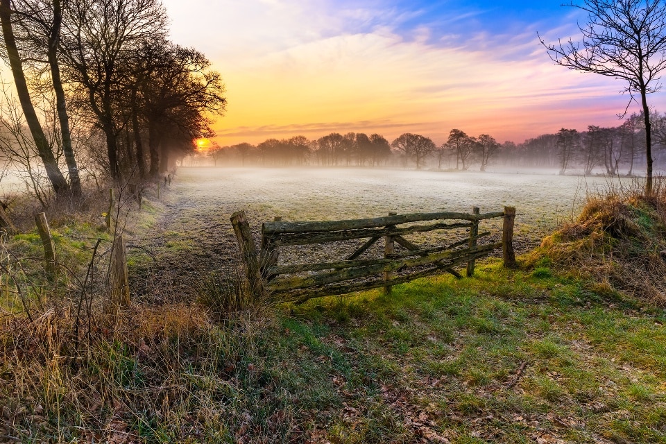 Moorlandschaft in Ostfriesland