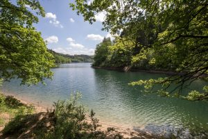 Aggertalsperre im Bergischen Land - Der Bergische Panoramasteig