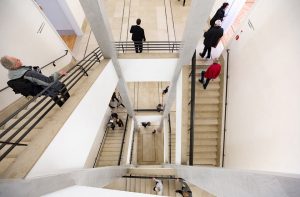 Treppenhaus im Museum Barberini