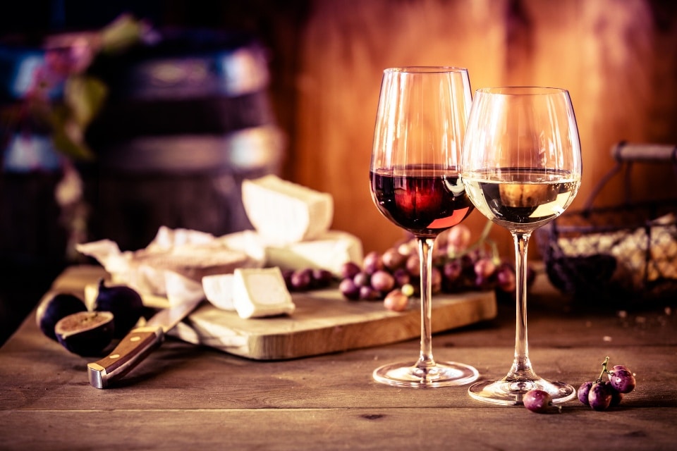 Käse und Wein, Indoor-Tipps
