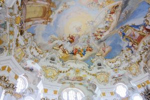 Kuppelfresko der Wieskirche