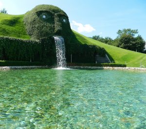 Riese in den Svarowski Kristallwelten Wattens, Österreich