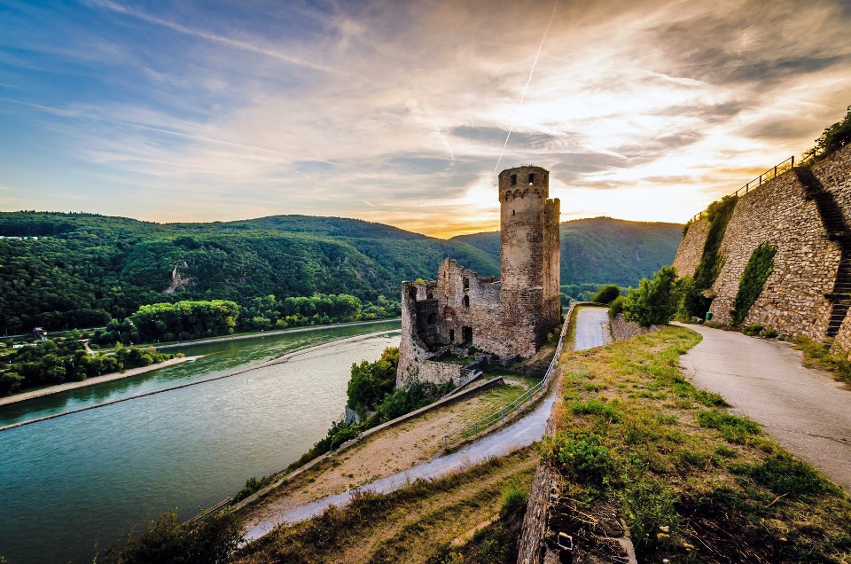 Burg Ehrenfels, Rheinsteig