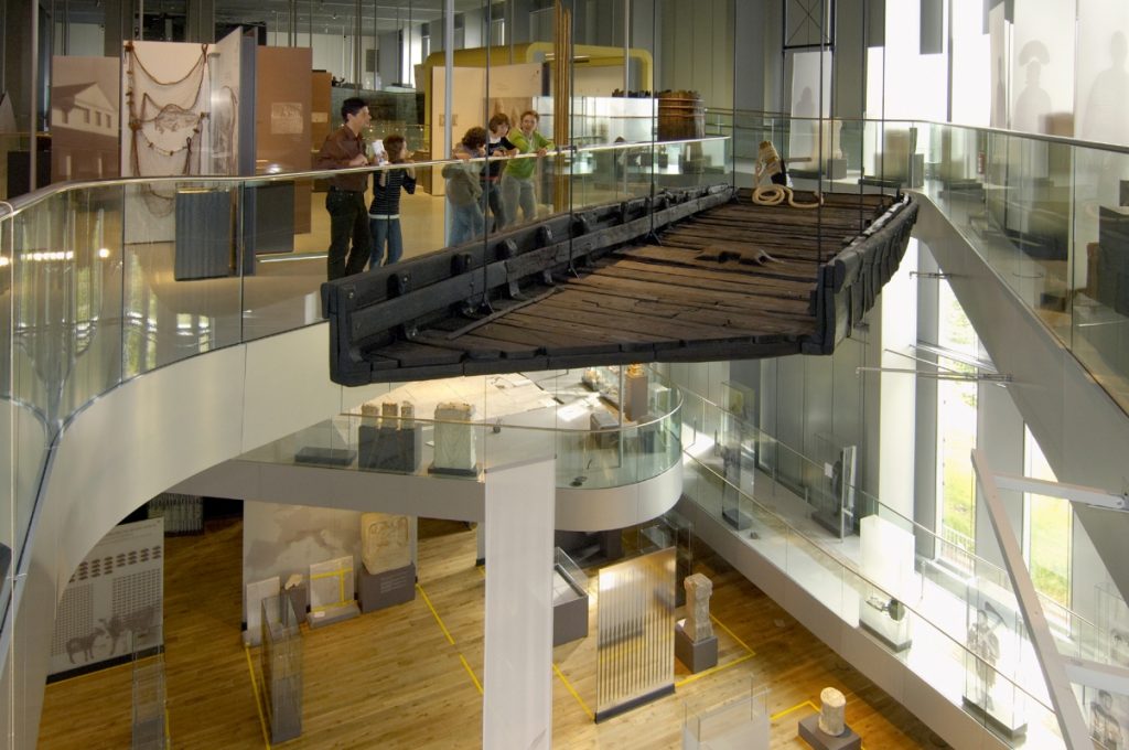 LVR-RömerMuseum Xanten, Innenansicht
