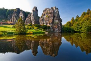 Externsteine im Teutoburger Wald, beeindruckende Orte