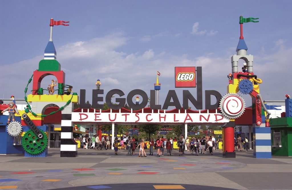 Parkeingang LEGOLAND Deutschland