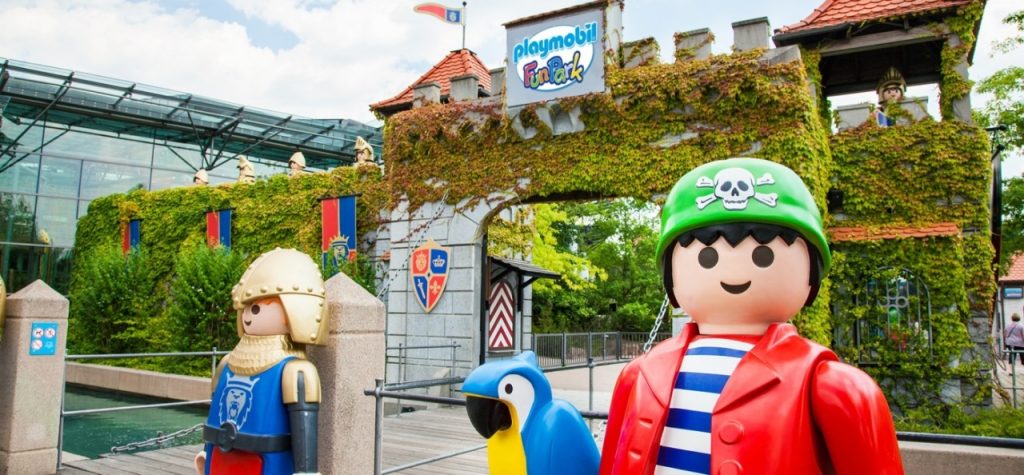 Eingang Playmobil FunPark - Freizeitparks