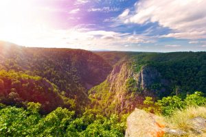 Blick auf das Bodetal - Harzer Hexen-Stieg