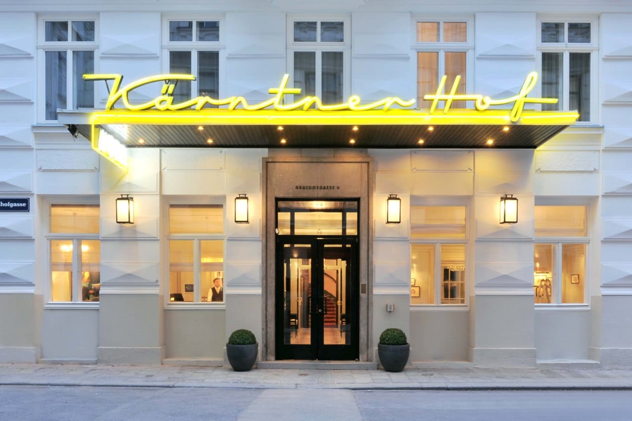 Gründerzeitfassade Hotel Kärntnerhof Wien