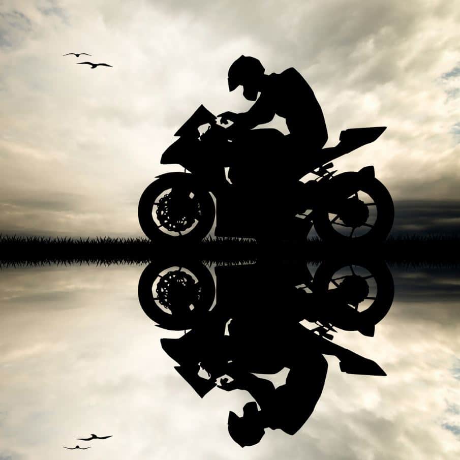 Motorradfahrer