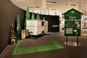 Erwin Hymer Museum, Wohnauto/Alpen
