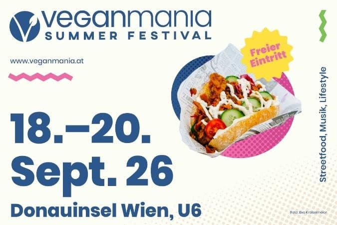 Veganmania Wien - Veganes Streetfood am Wasser!