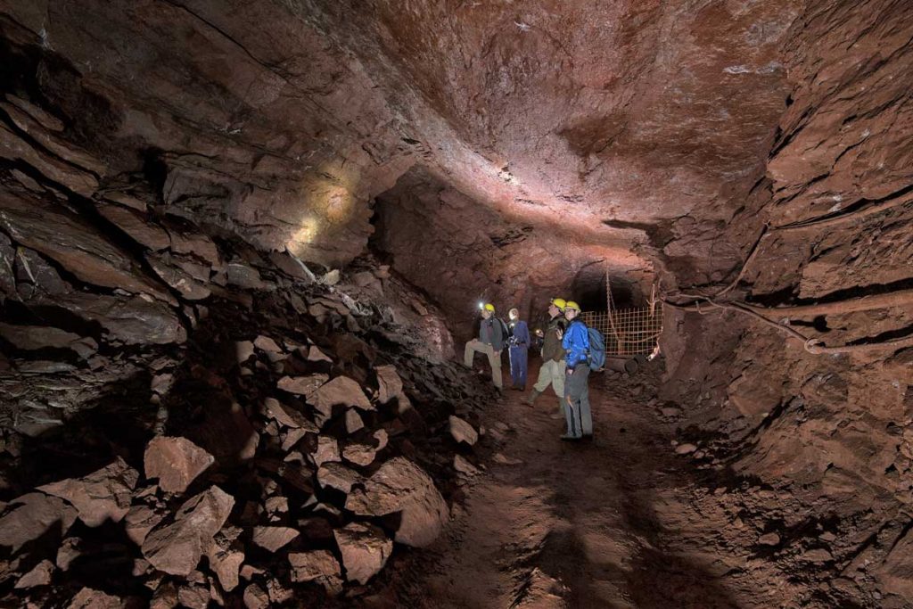 Eisenerzbergwerk Grube Fortuna, Solms-Oberbiel - Höhlen und Schaubergwerke