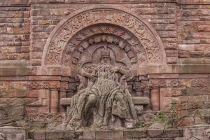 Kaiser Barbarossa am Kyffhäuserdenkmal - Kyffhäuserweg