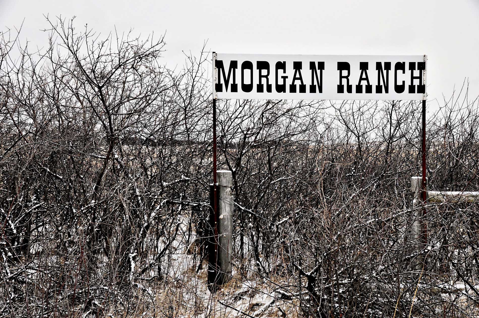 Morgan Ranch Schild