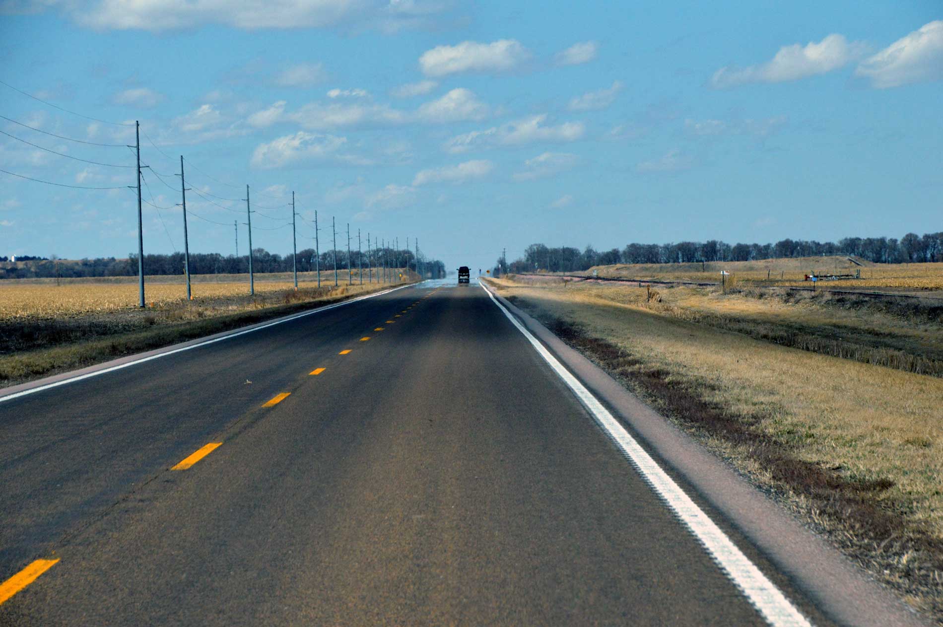 Straße in Nebraska