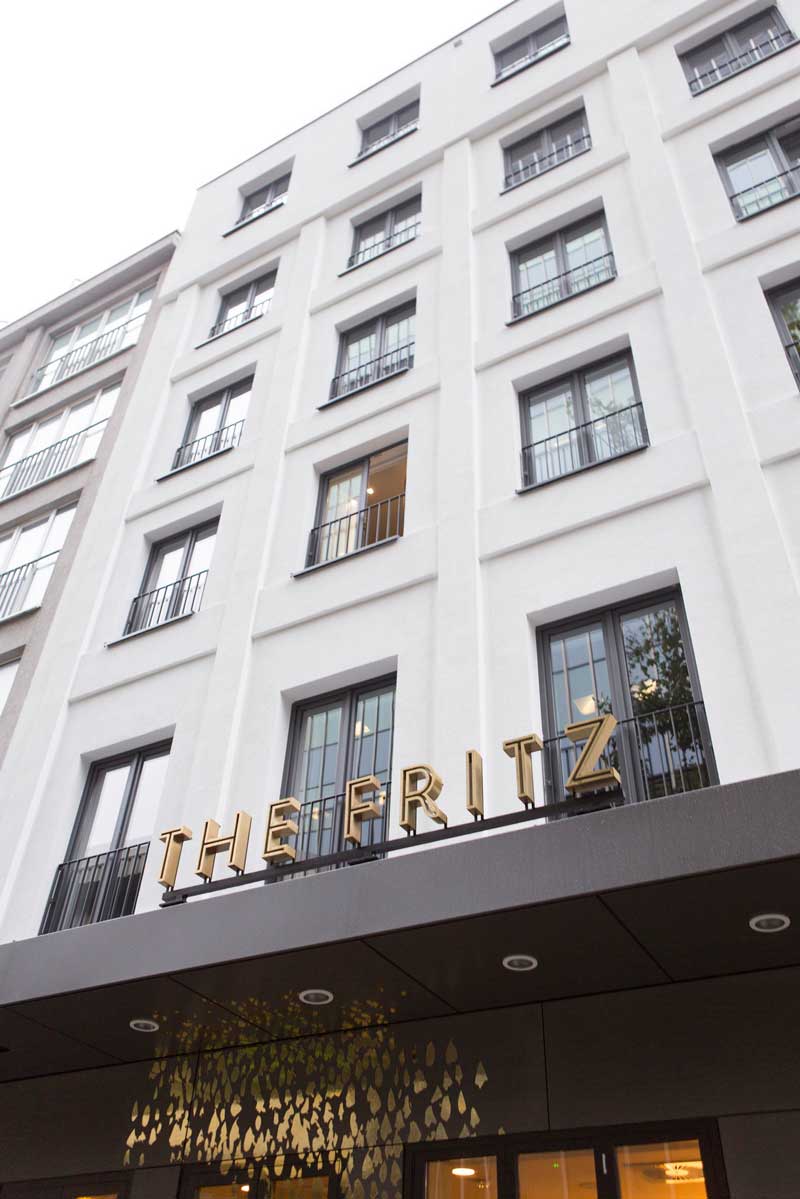 Außenansicht The Fritz Hotel, Düsseldorf - Hotels mit Charakter