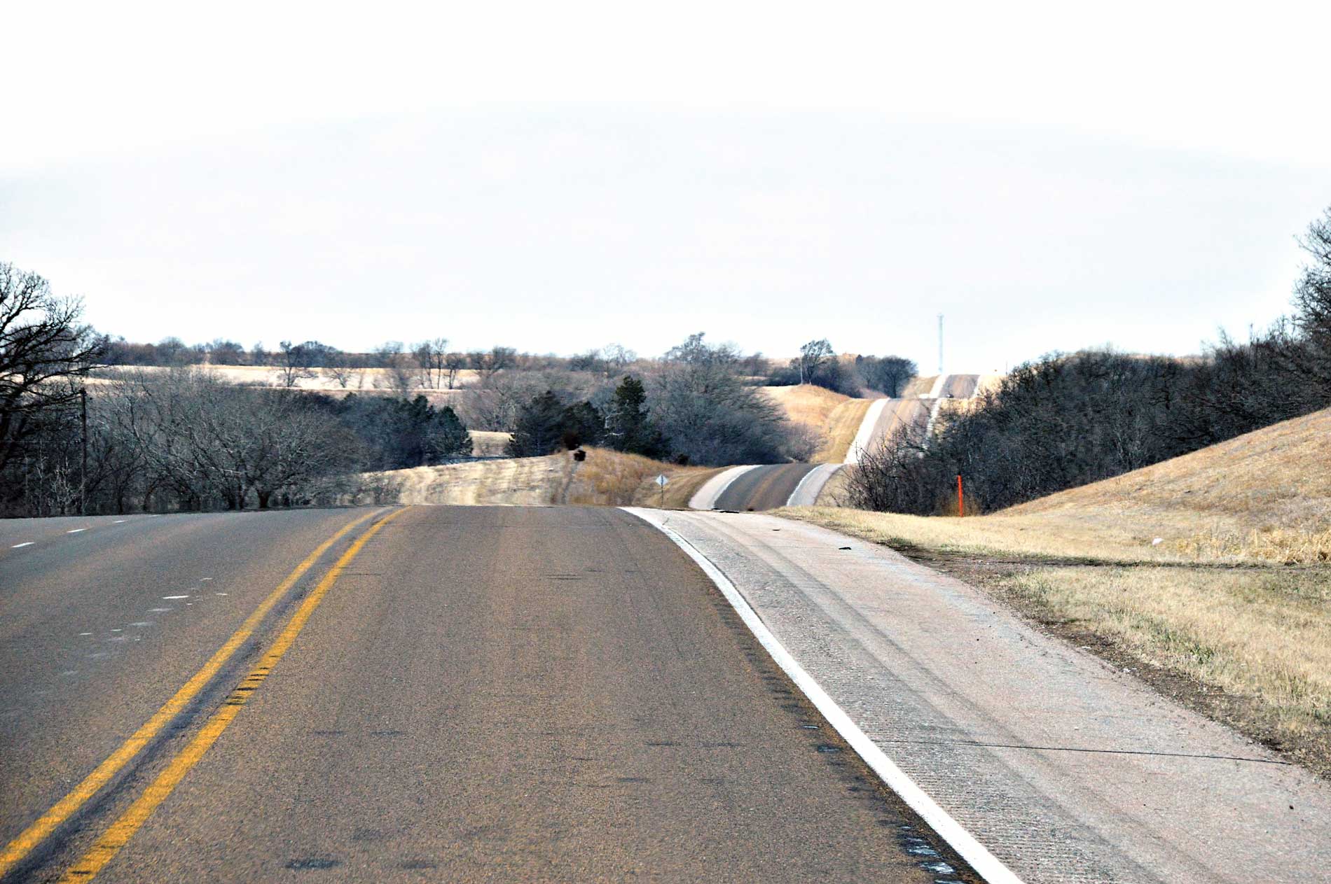 Straße in Nebraska Straße in Nebraska
