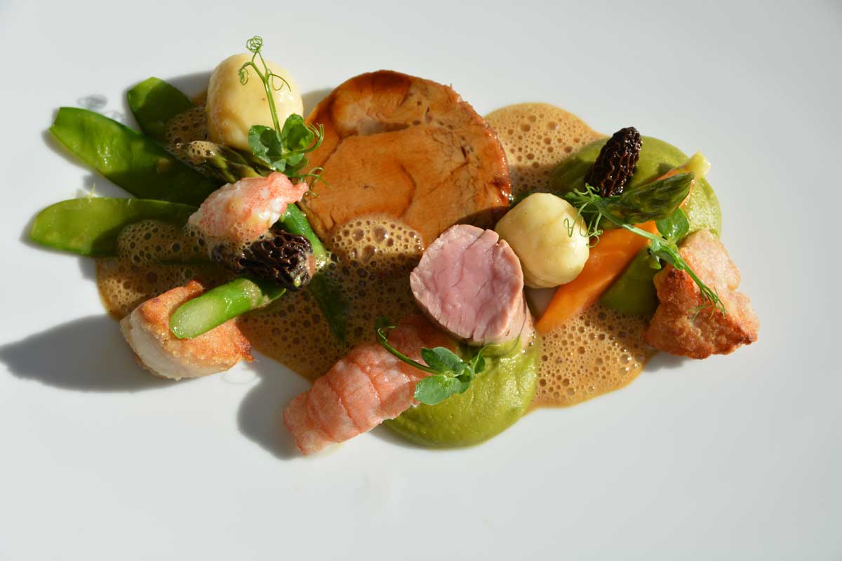 Markus Philippi, Restaurant Casala, Milchkalb/Leipziger Allerlei