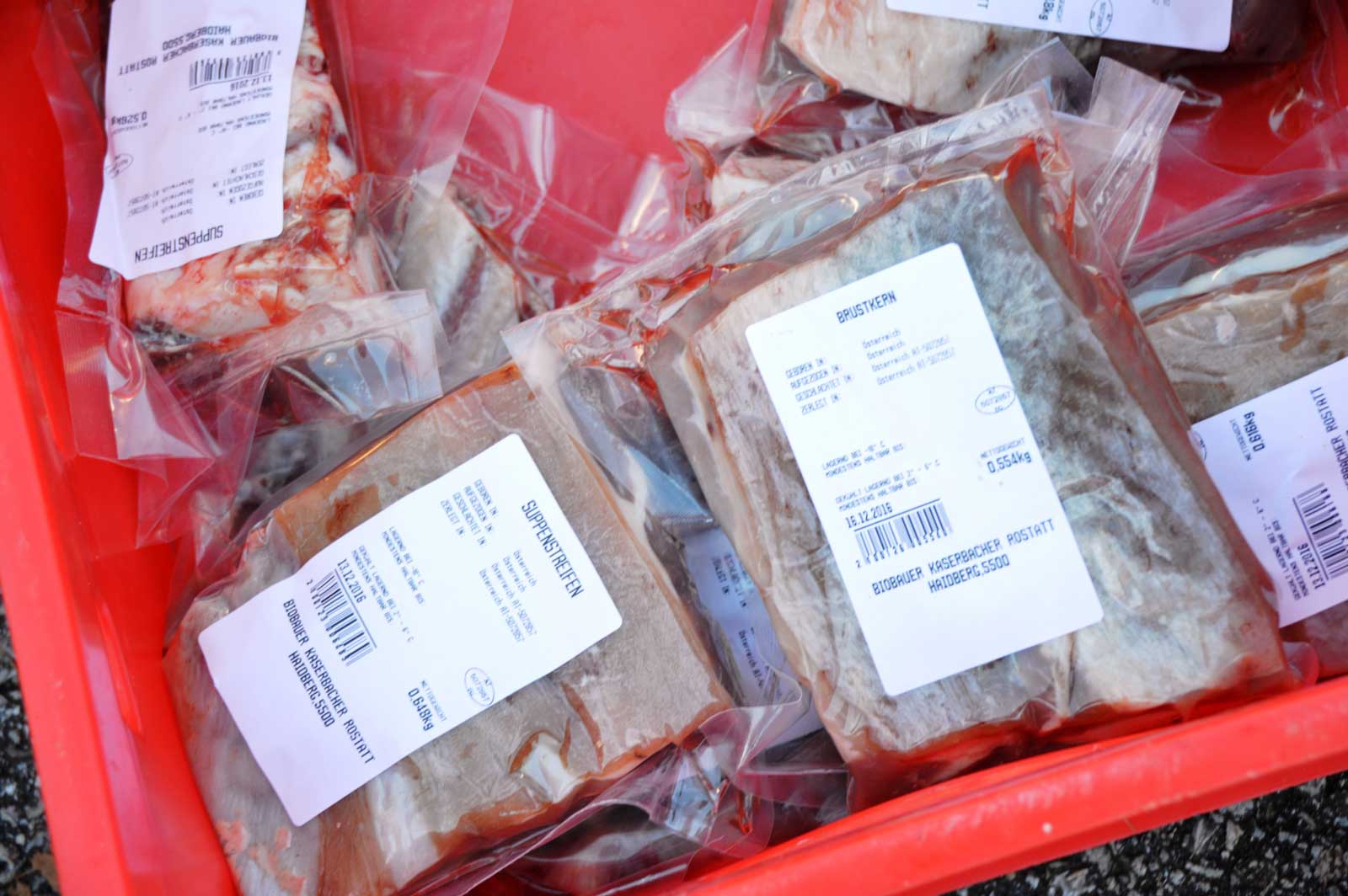 Verpackte Ware Verpackte Ware