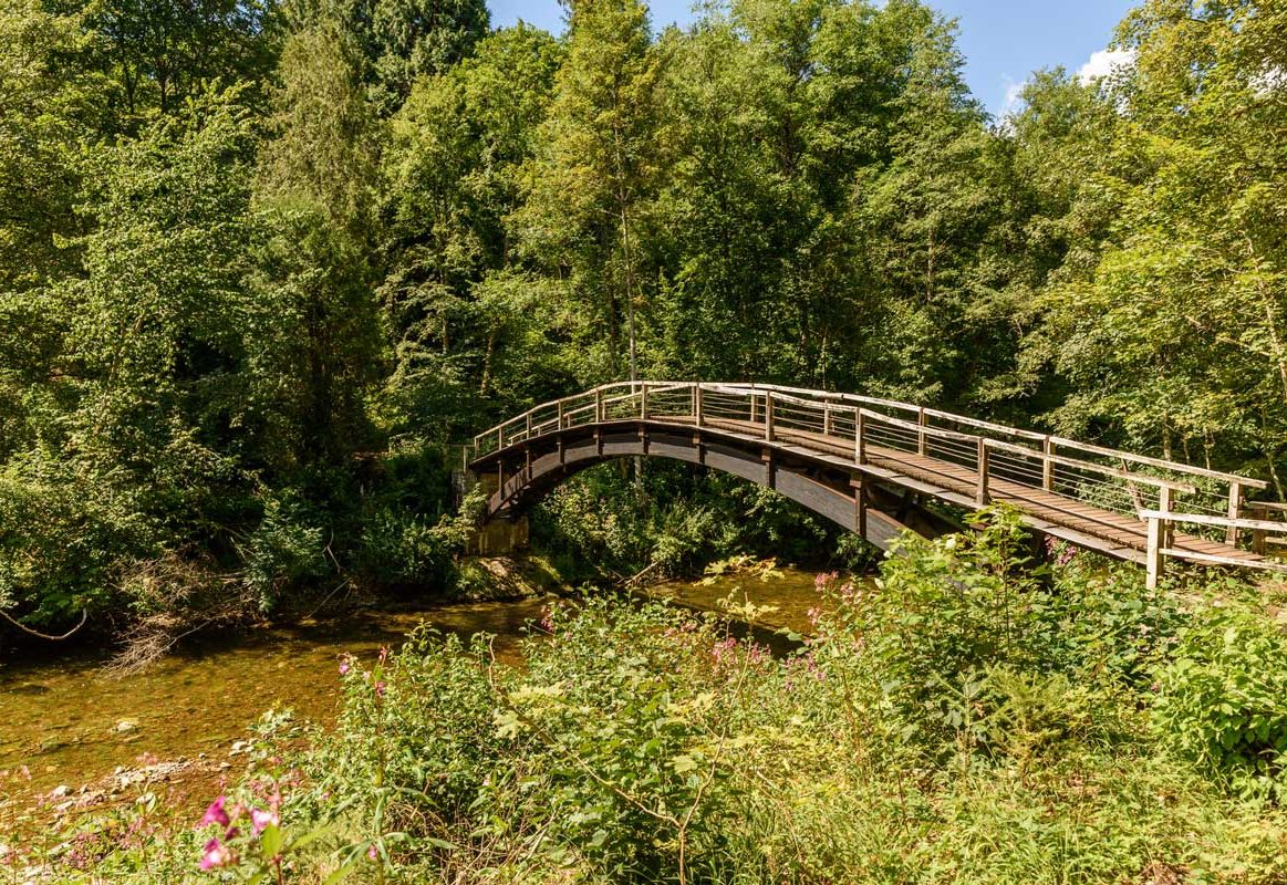 Brücke über die Wutach - Schluchtensteig