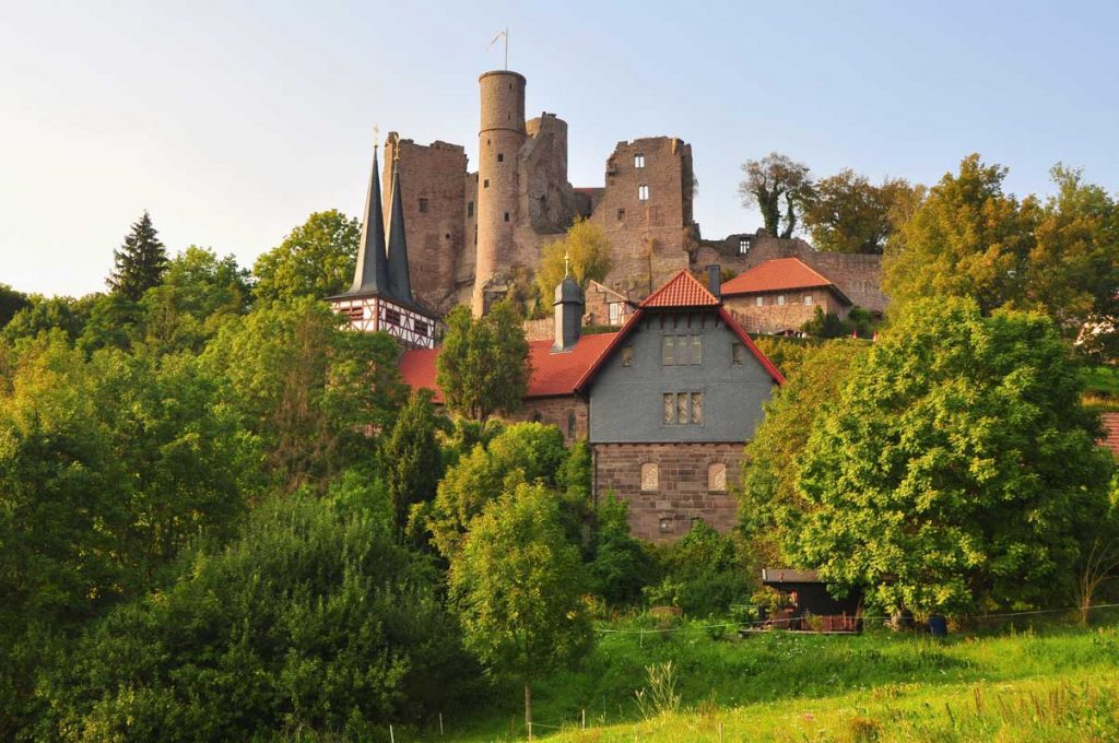 Burgruine Hanstein - Eichsfeldwanderweg