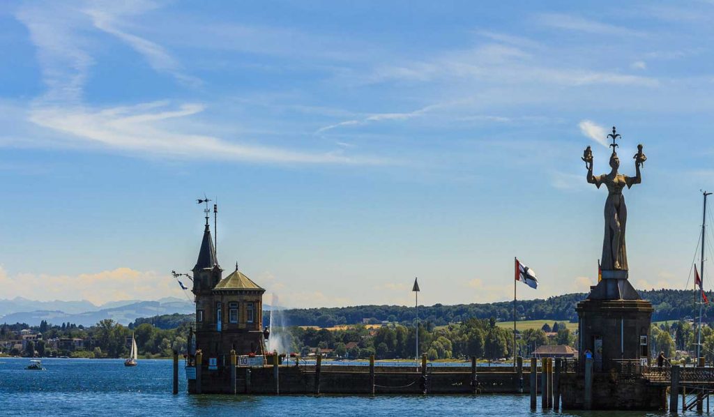 Konstanz, Hafen - Premiumwanderweg SeeGang