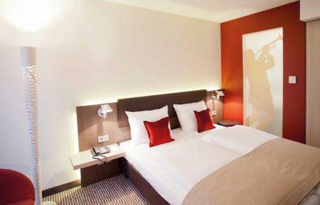 Zimmer im bigBOX ALLGÄU Hotel in Kempten
