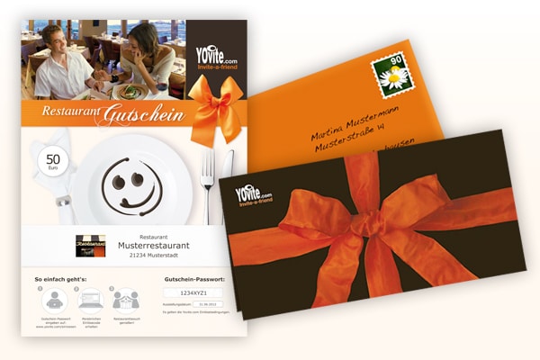 Universal Restaurantgutschein von Yovite