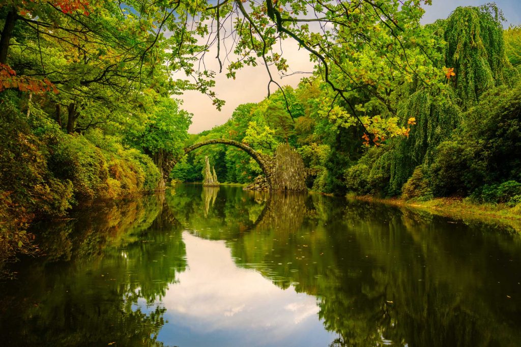 Rakotzbrücke im Kromlauer Park
