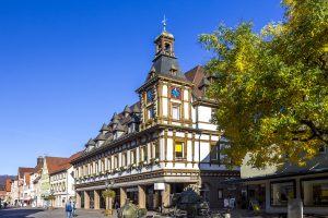 Geislingen an der Steige, Altes Rathaus - Albtäler-Radweg