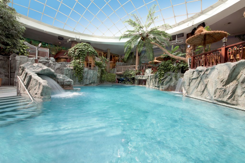Lagune in den SchwabenQuellen - Die schönsten Sauna- und Wellnesslandschaften