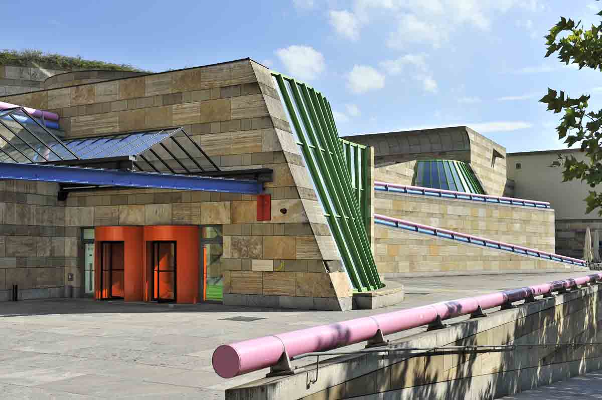 Der Stirling-Bau der Staatsgalerie Stuttgart