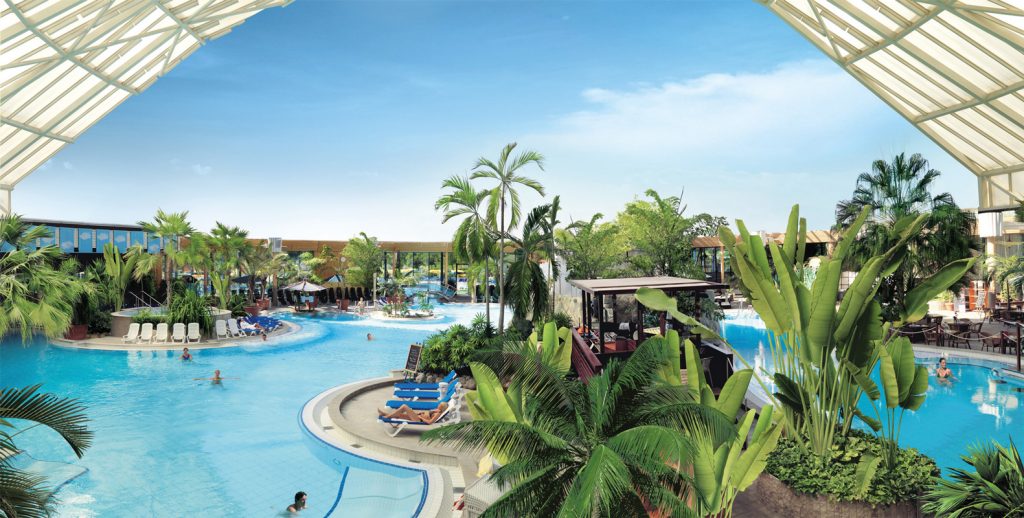 Innenansicht Therme Erding - Die schönsten Sauna- und Wellnesslandschaften