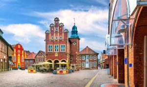 Historisches Rathaus in Meppen - Geest-Radweg