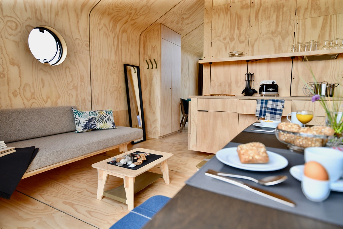 Wikkelhouses Helgoland, Innenansicht