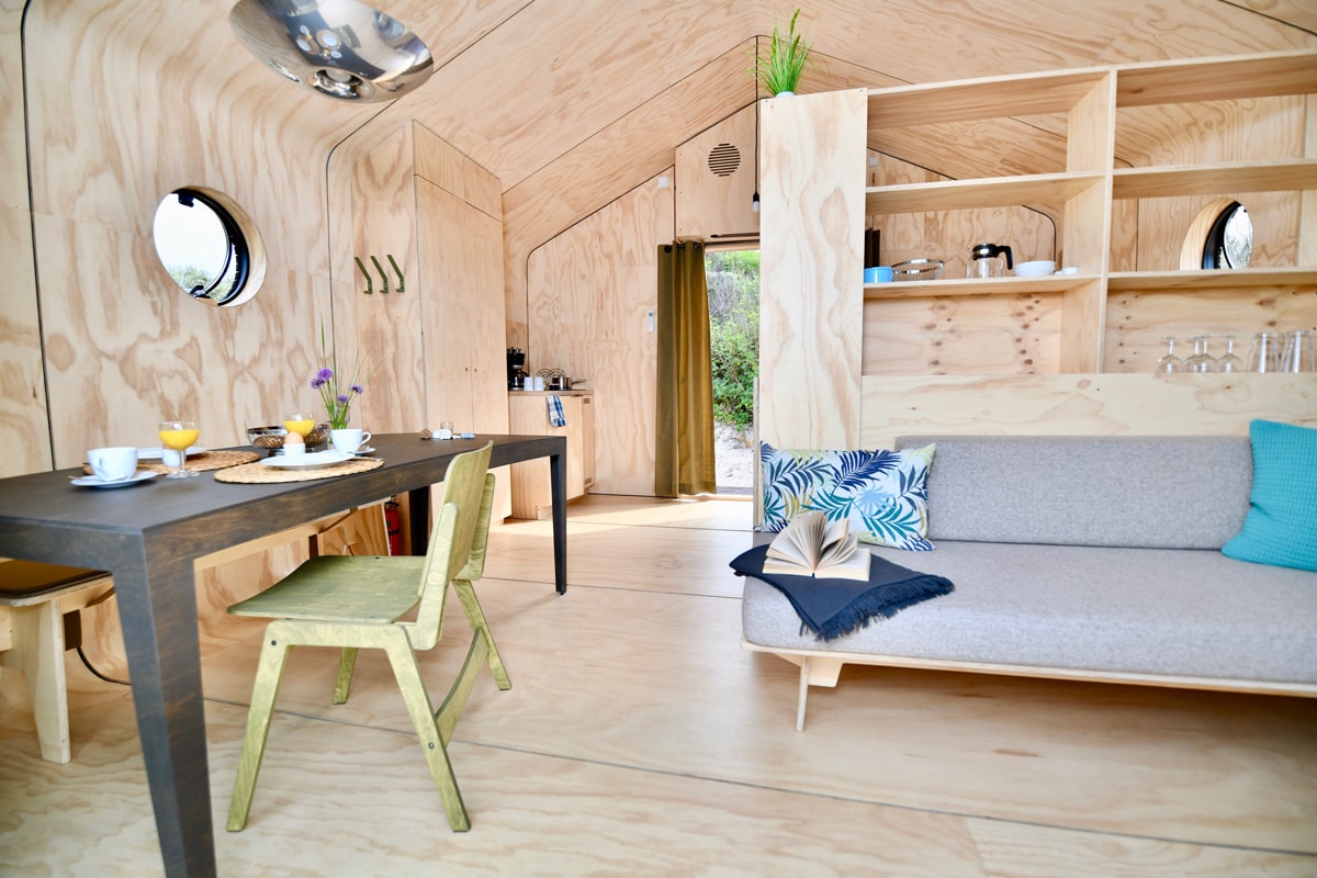 Wikkelhouses Helgoland, Innenansicht