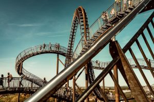 Begehbare Achterbahn Tiger & Turtle Duisburg