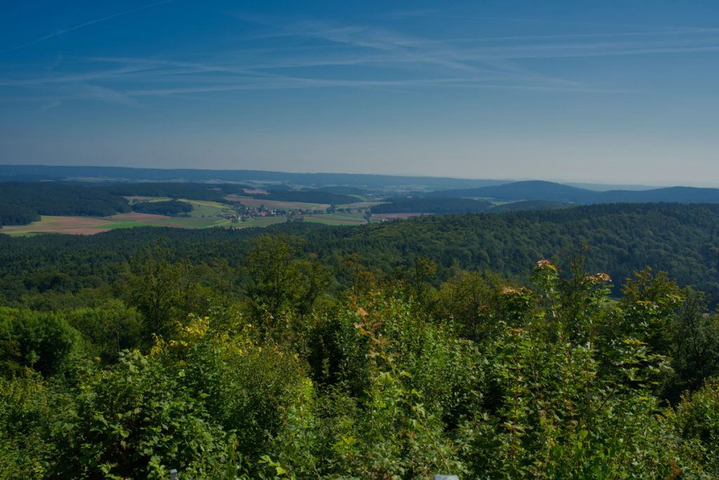 Blick über die Haßberge