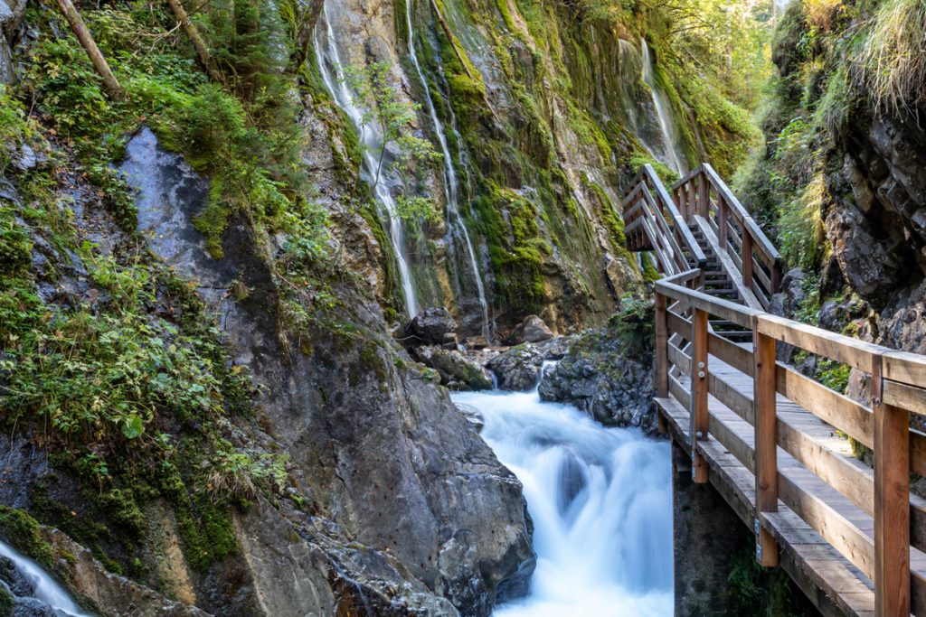 Wimbachklamm im Berchtesgadener Land