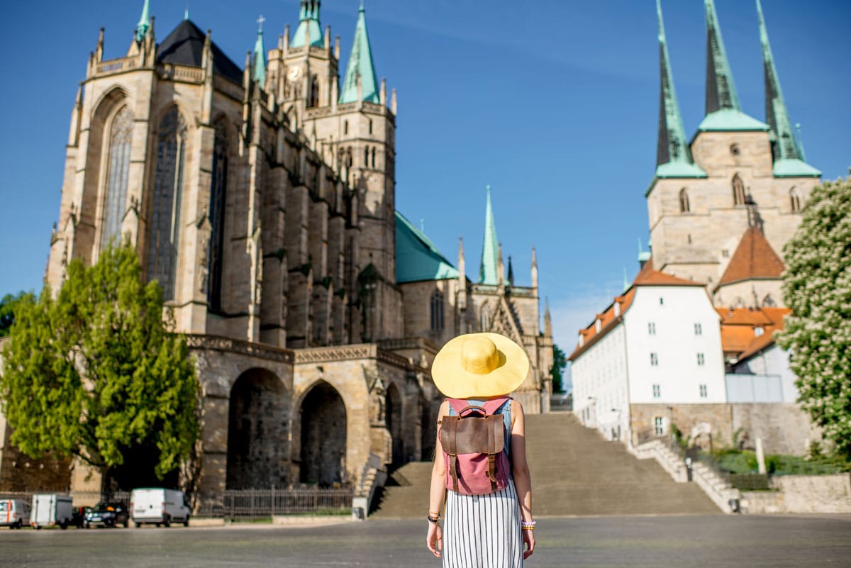 Erfurter Dom - Selfie trifft Mittelalter