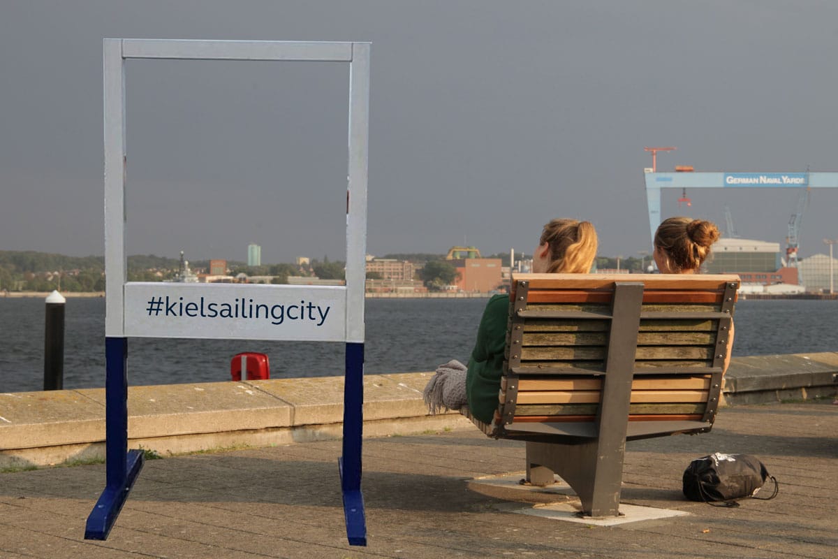 Geplanter Selfie-Hotspot an der Kiellinie