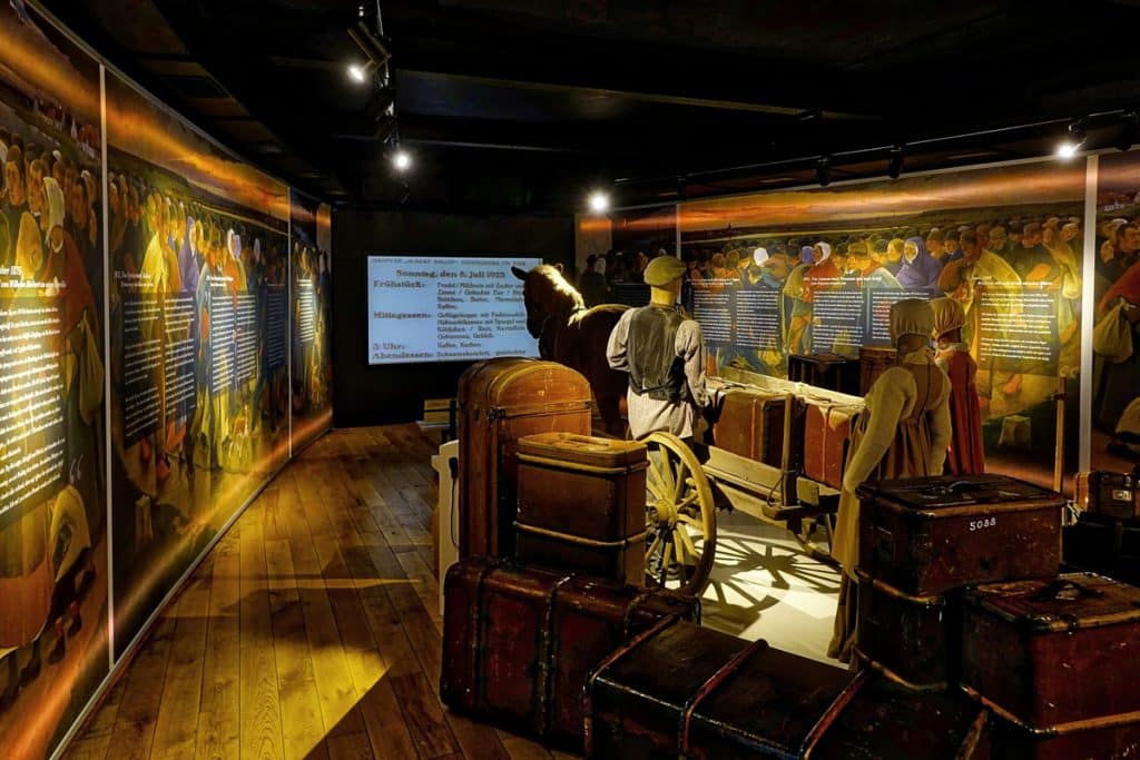 Raum der Reise, Auswanderermuseum BallinStadt Hamburg